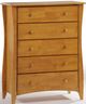 Night & Day Furniture™ Clove Cases Medium Oak  Drawer Chest-0