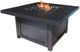 CabanaCoast® Customizable Monaco Cast Aluminum 49" Outdoor Square Fire Pit-3