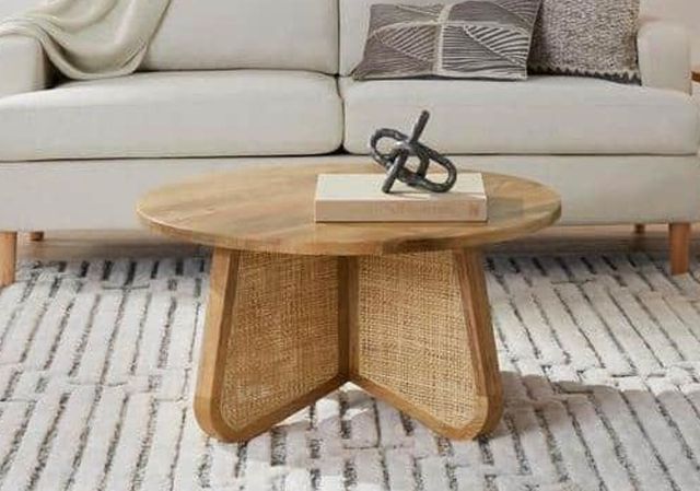 Jaipur Furniture Melton Brown Round Coffee Table-0