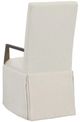 Fairfield® Customizable Entree Dining Straight Tall Button Back Skirted Arm Chair-3