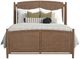Flexsteel® Verona Brown Oak Queen Panel Bed-1