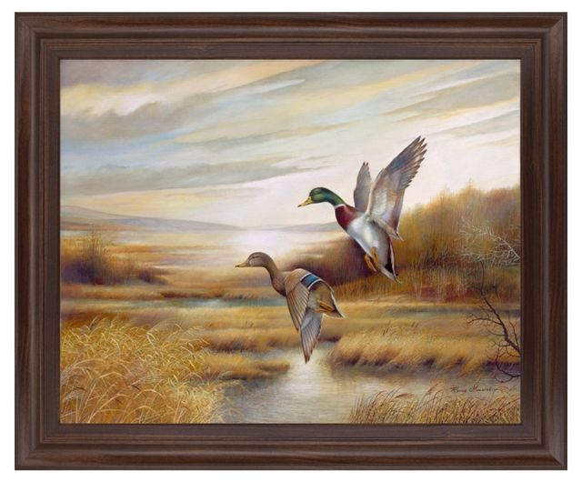 Classy Living Autumn Marsh Duo Framed Wall Art-0
