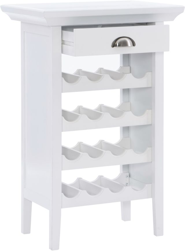 Powell® Tavor White Wine Cabinet-2