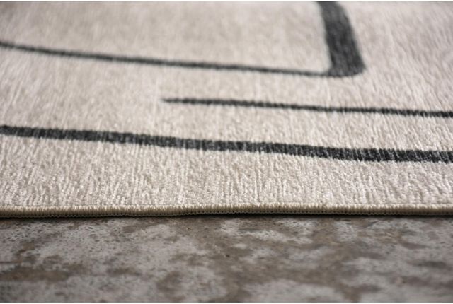 Renwil® Fallon Ivory/Navy 7'3" x 5'3" Rug-3