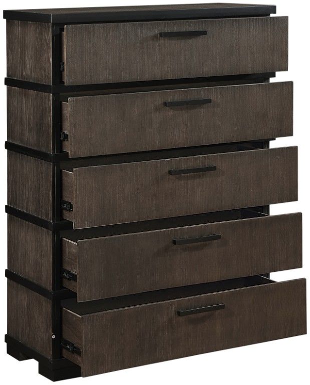 Homelegance® Acworth Black/Brownish Gray Chest-3