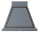 Ilve® Nostalgie II Noblesse 30'' Blue Gray Wall Mounted Range Hood with Burnished Trim-0