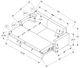 Monarch Specialties Inc. Centauri-13 Grey Convertible Full Sleeper Sofa Bed-4