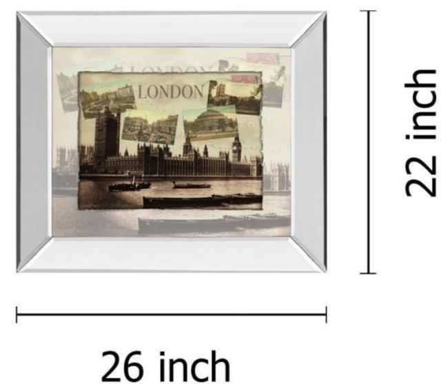 Classy Living London Postcard Wall Art-2