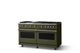 Viking® 5 Series 60" Martini Pro Style Gas (NG) Range with Brushed Brass Trim-2