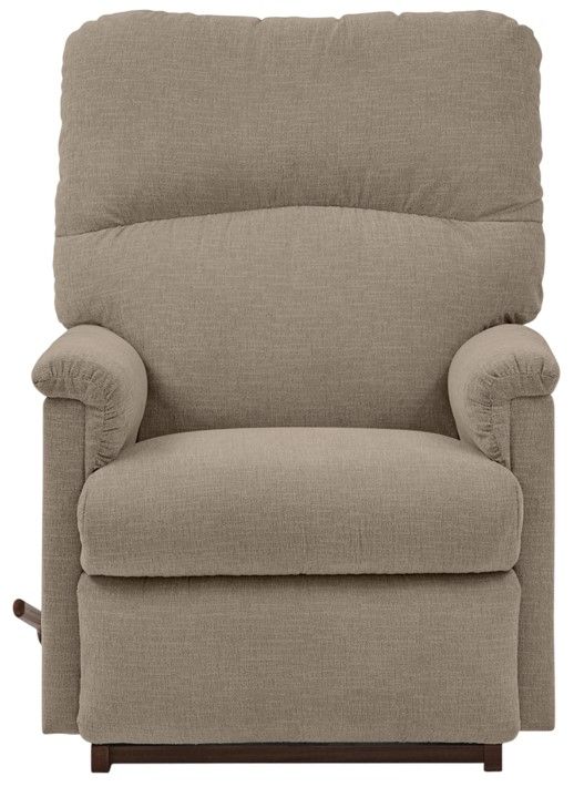 La-Z-Boy® Collage Taupe Manual Rocking Recliner-3