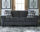 Signature Design by Ashley® Abinger Smoke Queen Sofa Sleeper-4