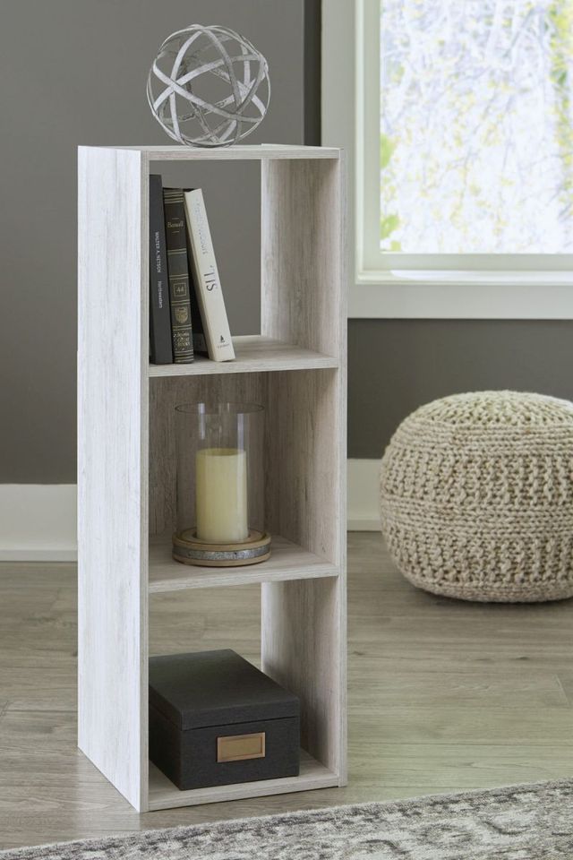 Signature Design by Ashley® Paxberry Whitewash Three Cube Organizer-1