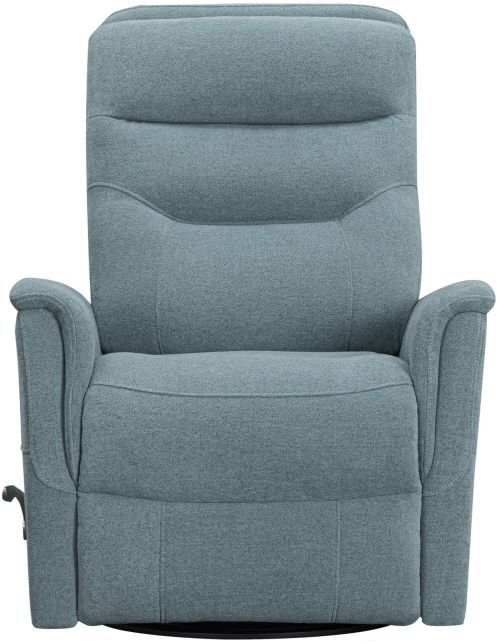 Parker House® Gemini Snazzy Blue Manual Swivel Glider Recliner-3