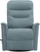 Parker House® Gemini Snazzy Blue Manual Swivel Glider Recliner-3