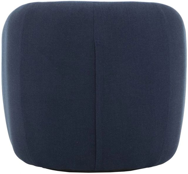 Moe's Home Collection Maurice Midnight Blue Swivel Chair-3