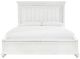 Benchcraft® Kanwyn Whitewash California King Panel Bed with Storage Bench-1