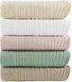 Olliix by Madison Park White Tuscany Oversized Quilted Throw with Scalloped Edges-3