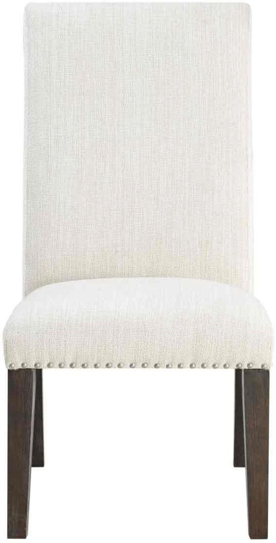 Steve Silver Co. Hutchins Cream/Dusty Espresso Dining Side Chair-1