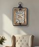 YHD Black/Gold Gear Clock-1