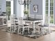 Kara Dining Set, 2 Side Chairs Free!-0