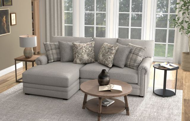 Jackson Furniture Livingston 2-Piece Linen Left Arm Facing Sectional and Chaise-1