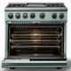 Viking® 7 Series 36" Splash Pro Style Dual Fuel Range with Griddle-1