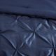 Olliix by Madison Park Laurel 7 Piece Navy Queen Tufted Comforter Set-4