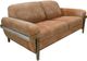 International Furniture Direct Loft Brown Caramel Loveseat-0