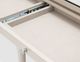 Michael Amini® Glimmering Heights Glass Top Writing Desk with Ivory Base-4