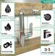 Hansgrohe Metris Chrome Single-Hole Faucet with Swivel Spout and Pop-Up Drain-3