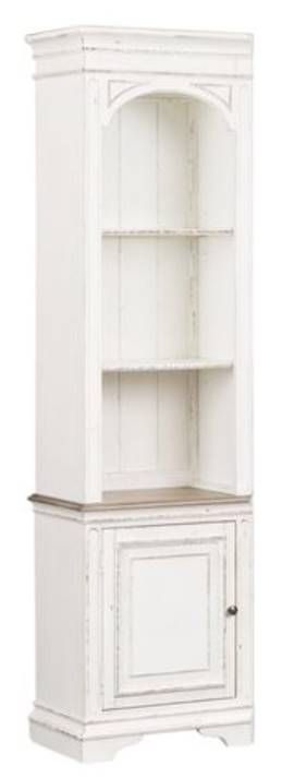 Liberty Furniture Magnolia Manor Antique White Left Pier