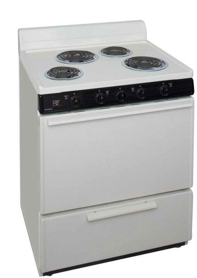 Premier 30" Biscuit Freestanding Electric Range-1