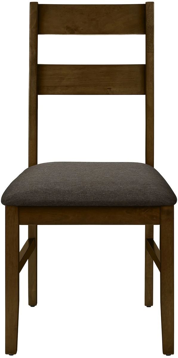 Monarch Specialties Inc. 2-Piece Brown/Warm Walnut Brown Side Chair Set-2