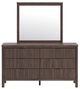 Signature Design by Ashley® Cadmori Brown Dresser and Mirror-1