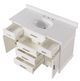 Furniture of America® Zadar White Vanity Set-4