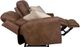 Catnapper® Justine Burlap Manual Reclining Loveseat-4