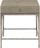 Bernhardt Linea Cerused Greige/Textured Graphite Side Table-0