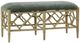 Bramble Chinois Upholstered Bench-0