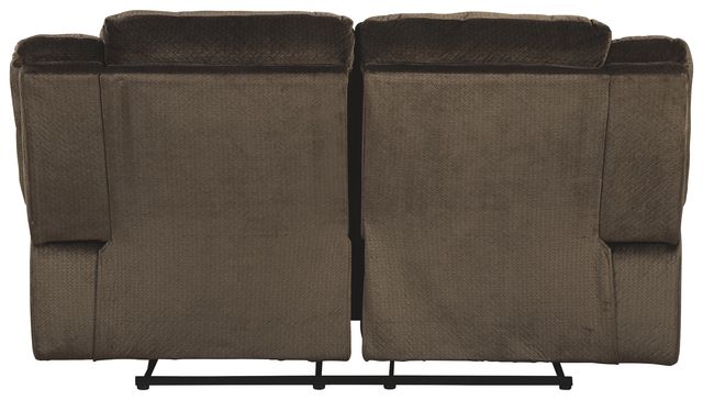 Signature Design by Ashley® Clonmel Chocolate Reclining Power Loveseat-2