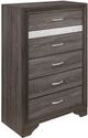 Mazin Furniture Luster Gray Chest-0