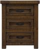 Vintage Furniture Bozeman 3-Drawer Nightstand-1