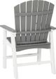 Signature Design by Ashley® Transville 2-Piece Gray/White Polyethylene Outdoor Dining Arm Chair-4