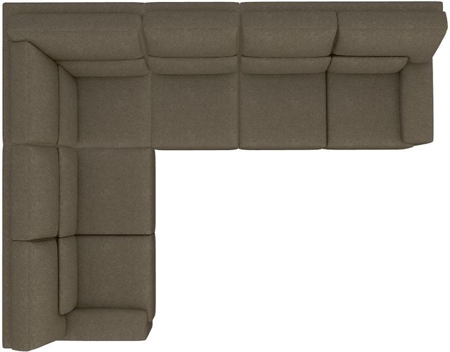 La-Z-Boy® Draper 4-Piece Taupe L-Shape Sectional-3