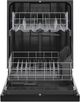 Amana® 24" Stainless Steel Front Control Built In Dishwasher with Midnight Interior-2