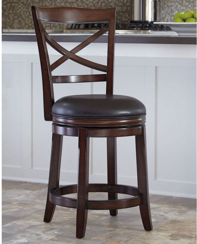 Millennium® by Ashley® Porter Rustic Brown Counter Bar Stool-2