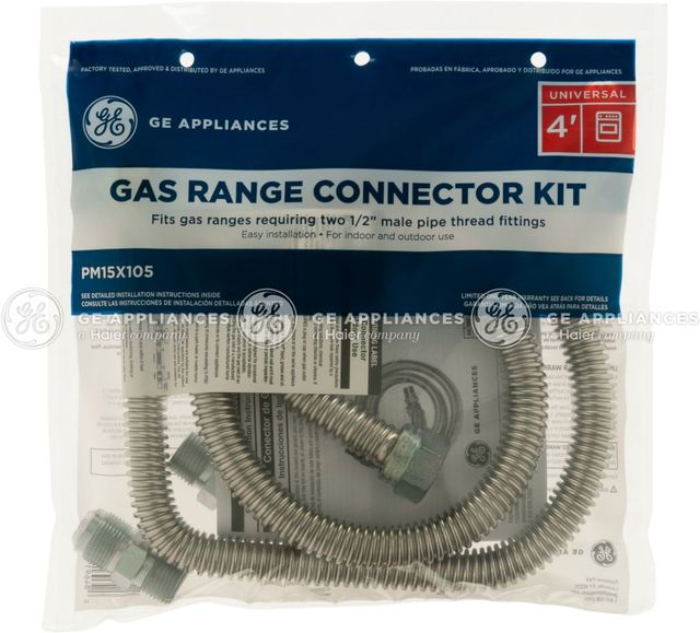 GE® 4' Gas Range Connector Kit-3