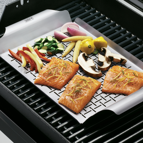 Weber Deluxe Grilling Pan Reviews Weber 6435 Stainless Steel