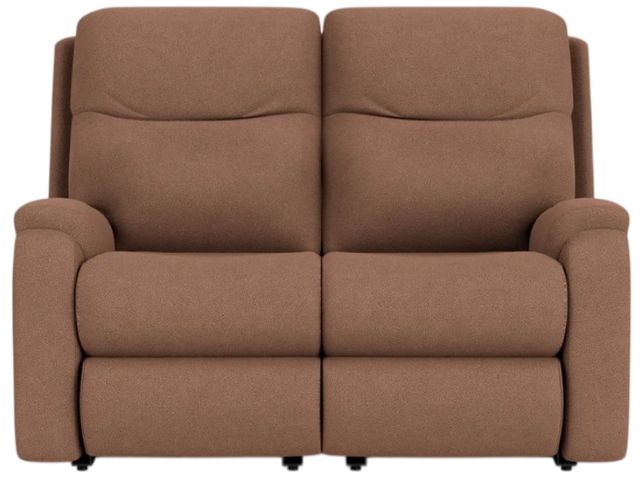 Flexsteel® Customizable Penn Power Reclining Loveseat with Power Headrests and Lumbar-2