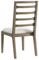 Riverside Furniture Pasadena Casual Taupe Ladderback Dining Side Chair-4