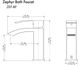 ZLINE Zephyr Chrome Single Handle Bath Faucet-5